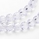 Chapelets de perles en verre transparent X-GLAA-G013-10mm-72-3