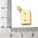 Латунные микро проложить кубического циркония подвески KK-P308-34G-3