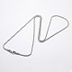 Модные мужские ожерелья из нержавеющей стали NJEW-M072-B-02-2