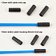 Superfindings tapas de extremo de cable de cambio de bicicleta de plástico FIND-FH0002-25-2