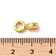 Rack Plating Brass Cubic Zirconia Beads KK-K273-15G-3