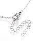 304 Stainless Steel Chain Necklaces NJEW-G275-02-4