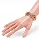 Chakra Stretch Bracelets & Chain Bracelets Sets BJEW-JB06193-10