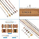 Kits de conjunto de joyas de cadena de latón craftdady diy DIY-CD0001-08-9