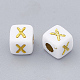 Chapado perlas de acrílico X-SACR-N002-06A-2