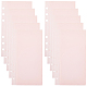 Hojas divisorias de índice para cuadernos de polipropileno&nbsp;AJEW-CP0010-60B-1
