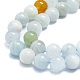 Natürliche Aquamarin Perlen Stränge G-K245-A15-04-3