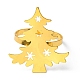 Рождественские кольца для салфеток из железа и сплава XMAS-K001-02A-2