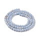 Chapelets de perles en angélite naturelle G-G840-03-4mm-6