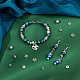 Pandahall élite environ 216 pièces 6 style antique argent style tibétain alliage entretoise perles pour la fabrication de bijoux TIBEB-PH0004-39AS-4