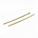 Brass Flat Head Pins X-KK-T032-092G-1
