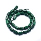Natural Malachite Beads Strands G-O170-51-2