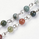 Natural Gemstone Handmade Beaded Chains AJEW-JB00376-3