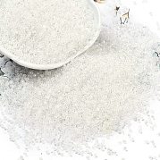 Непрозрачные цвета блестящие стеклянные бусины SEED-H003-12I