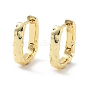 Серьги-кольца из латуни с буквой U для женщин KK-Z038-06G