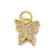 Латунные микро проложить кубического циркония подвески KK-H487-14G