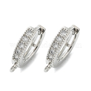 Латунные серьги-обручи KK-L152-20P