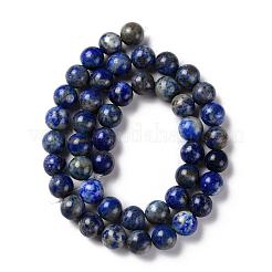 Natürlicher Lapislazuli Perlenstränge&nbsp;G-G099-8mm-7B