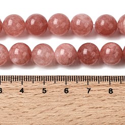 Natürliche weiße Jade perlen Stränge&nbsp;G-H348-10mm-09