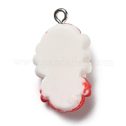 Pendentifs en résine opaque&nbsp;RESI-D055-120P