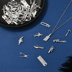 50 pz 10 stili pendenti in lega di stile tibetano&nbsp;FIND-YW0007-18