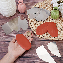 Tranchiermesser-Sets aus Edelstahl&nbsp;DIY-OC0013-75