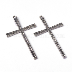 Lega incrociati stile tibetano grandi pendenti&nbsp;EAAA0100Y-NF