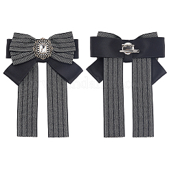 Spille in resina di poliestere con fiocco&nbsp;JEWB-WH20014-05A