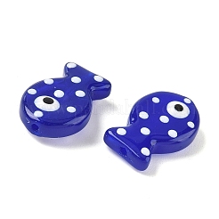 Peinture cuite perles d'émail en verre&nbsp;X-LAMP-D303-04L