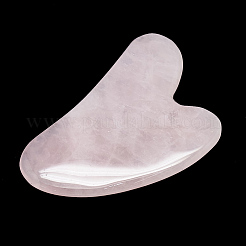 Natürliche Rosenquarz Gua Sha Boards&nbsp;X-G-S336-57B