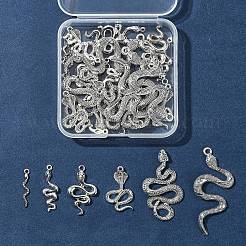 32 pz 6 stili pendenti in lega di stile tibetano&nbsp;FIND-FS0003-79