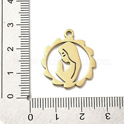 Pendentifs en acier inoxydable 304&nbsp;STAS-B054-08G