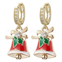 Pendientes de aro de aleación de esmalte&nbsp;EJEW-JE06159-01