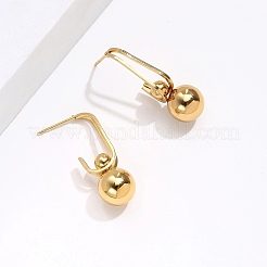 Boucles d'oreilles simples en acier inoxydable 201 pour femmes&nbsp;PO4456
