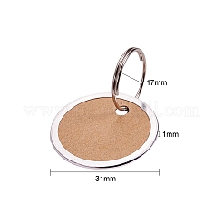 Colgantes de aluminio&nbsp;PH-FIND-WH0025-01