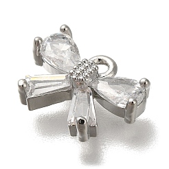 Micro Pave Bijoux de zircone cubique en laiton de placage en râtelier&nbsp;KK-M014-02D-P