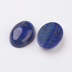 Cabochons à dos plat naturel lapis-lazuli&nbsp;X-G-G741-30x40mm-15