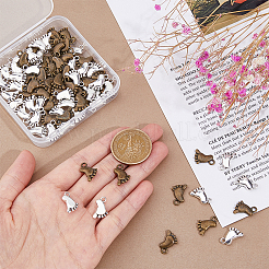 80pcs 2 breloques en alliage de style tibétain de style&nbsp;FIND-DC0004-14