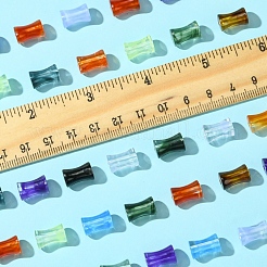 250 Stück transparente Acrylperlen in Farbverlaufsfarbe&nbsp;OACR-FS0001-93