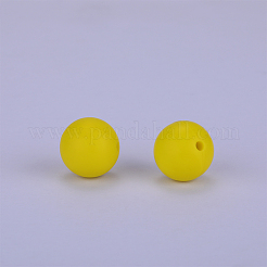 Perline focali rotonde in silicone&nbsp;SI-JX0046A-134
