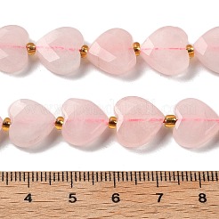 Natürlichen Rosenquarz Perlen Stränge&nbsp;G-B044-B13-01