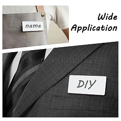 32 pieza de etiqueta de nombre de sublimación de mdf rectangular&nbsp;DIY-GO0003-04