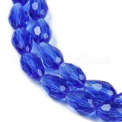 Chapelets de perles en verre transparente  &nbsp;X-EGLA-N013-T10mm-D11
