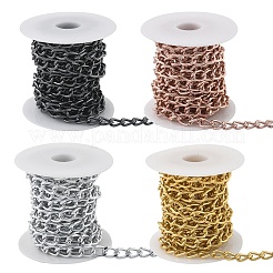 Gourmettes torsadées en aluminium de 3 m&nbsp;CHA-YW0001-04B