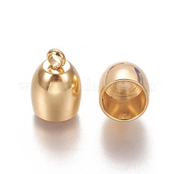 Emembouts de cordon en acier inoxydable 201&nbsp;STAS-L226-017F-G