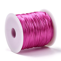 Cordino in nylon satinato a coda di topo&nbsp;NWIR-R025-1.0mm-105