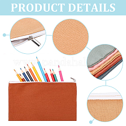 5 pochette cadeau en tissu avec fermeture éclair&nbsp;ABAG-WH0077-11A