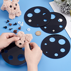 Acryl-Messwerkzeug für Puppen-Bastelaugen&nbsp;TOOL-WH0155-110B-02