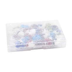 24pcs 6 Farben handgemachte Bunte Malerei-Perlen&nbsp;LAMP-FS0001-35