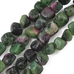 Rubino naturale in perline zoisite fili&nbsp;GG-CBA9392-04